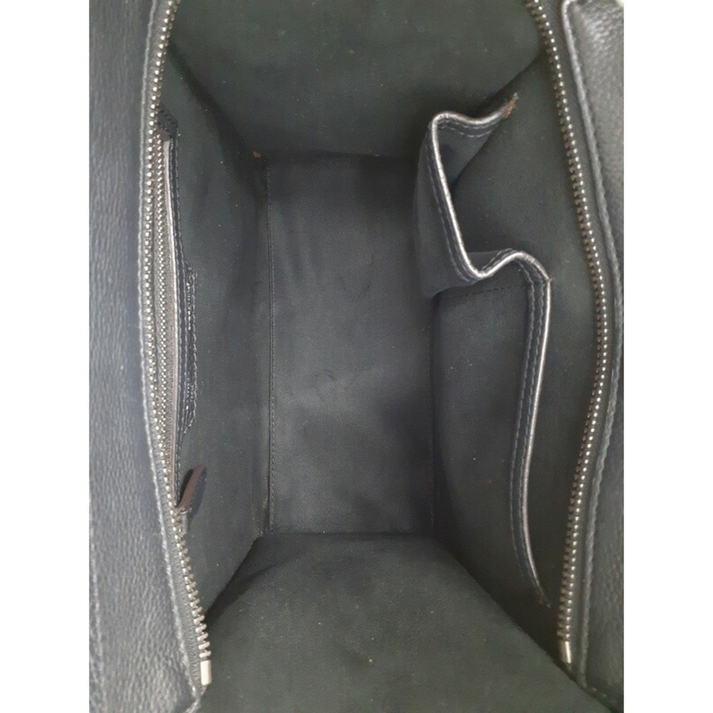 Celine Shopper Tote Shoulder Leather Calfskin Handbag - Picture 3 of 9